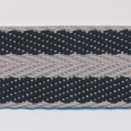 Cotton Stripe Herringbone Ribbon #10