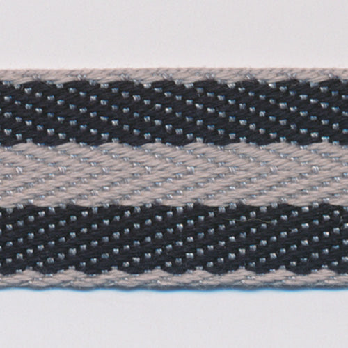 Cotton Stripe Herringbone Ribbon #10