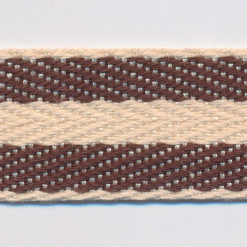 Cotton Stripe Herringbone Ribbon #18
