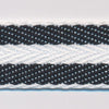 Cotton Stripe Herringbone Ribbon #35