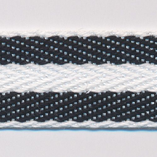 Cotton Stripe Herringbone Ribbon #35