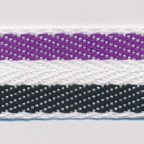 Cotton Stripe Herringbone Ribbon #41