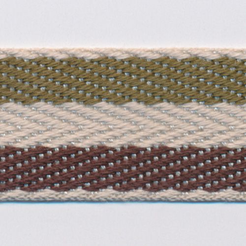 Cotton Stripe Herringbone Ribbon #43