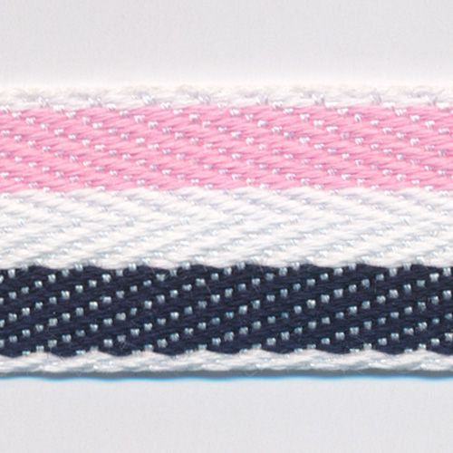 Cotton Stripe Herringbone Ribbon #44