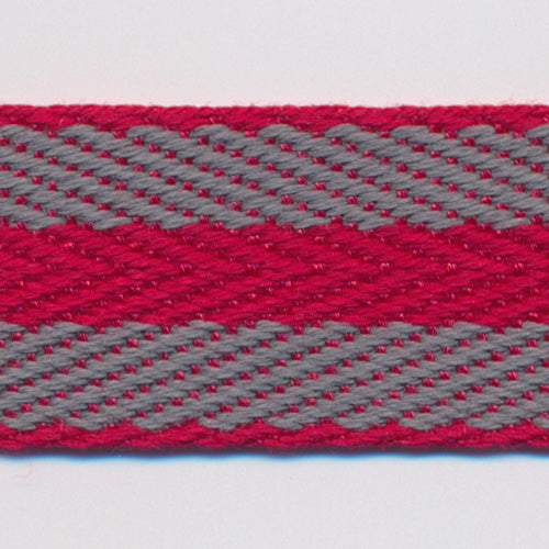 Cotton Stripe Herringbone Ribbon #59