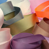 Polyester Double-Face Satin Ribbon #155 Fluorescent Apricot