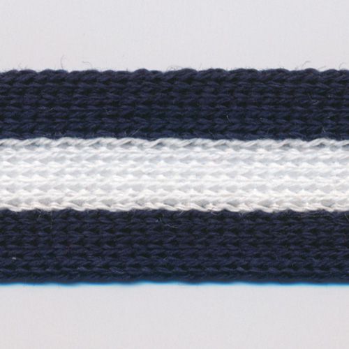 Cotton Stripe Knit Tape #01