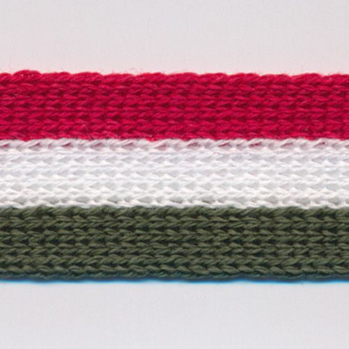 Cotton Stripe Knit Tape #04