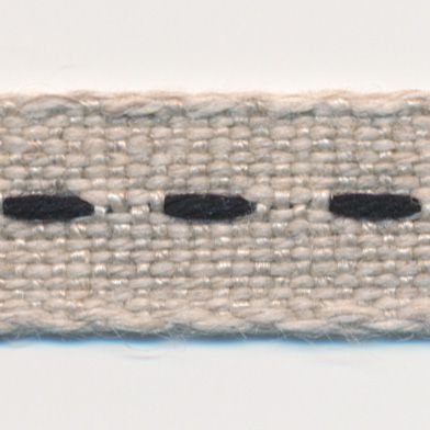 Single Stitched Linen Ribbon #10