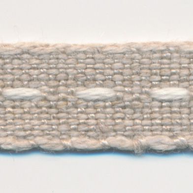 Single Stitched Linen Ribbon #1