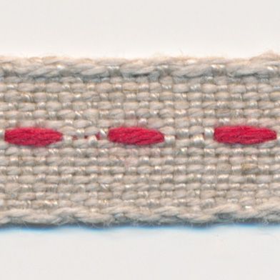Single Stitched Linen Ribbon #3