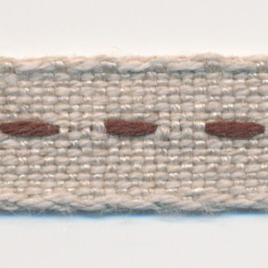 Single Stitched Linen Ribbon #5