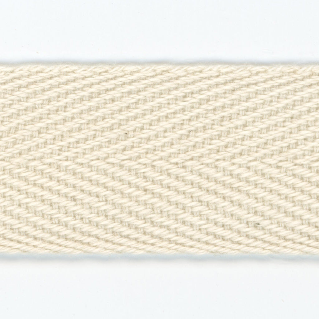 Organic Cotton Herringbone Ribbon #00