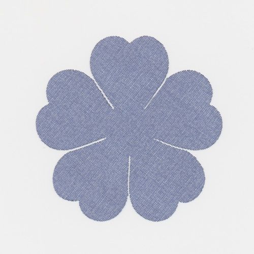 Cut Flower - Five Petals (Organdy) #47
