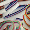 Multi Color Piping #01 Rainbow Mix &amp; White