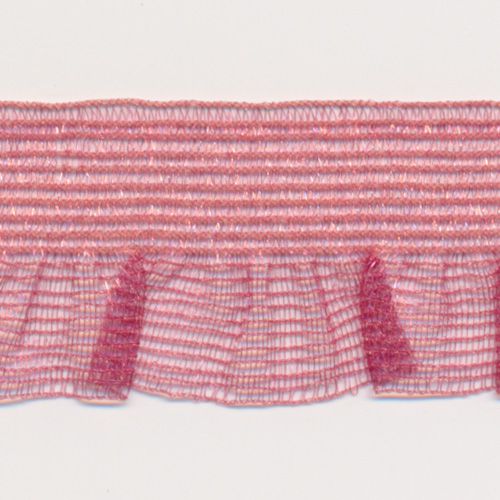 Stretch Organdy Ribbon Mist Organdy Frill Stretch #20 Plum - RiBBONs B2B