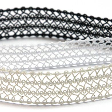 Cotton Lace Braid #50 Black