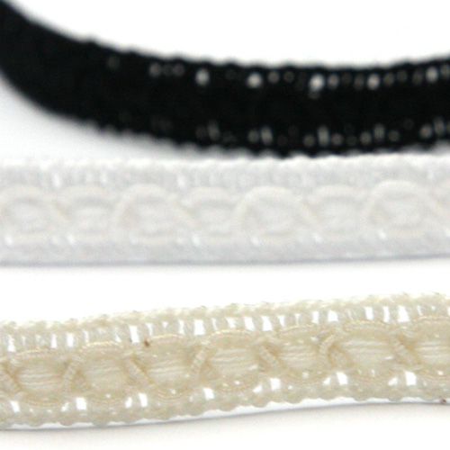 Cotton Lace Braid #50 Black
