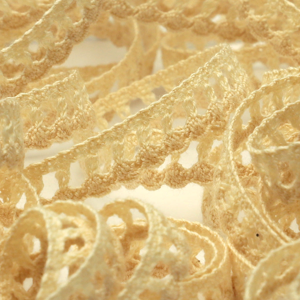 Organic Cotton Torchon Lace #00 Ecru