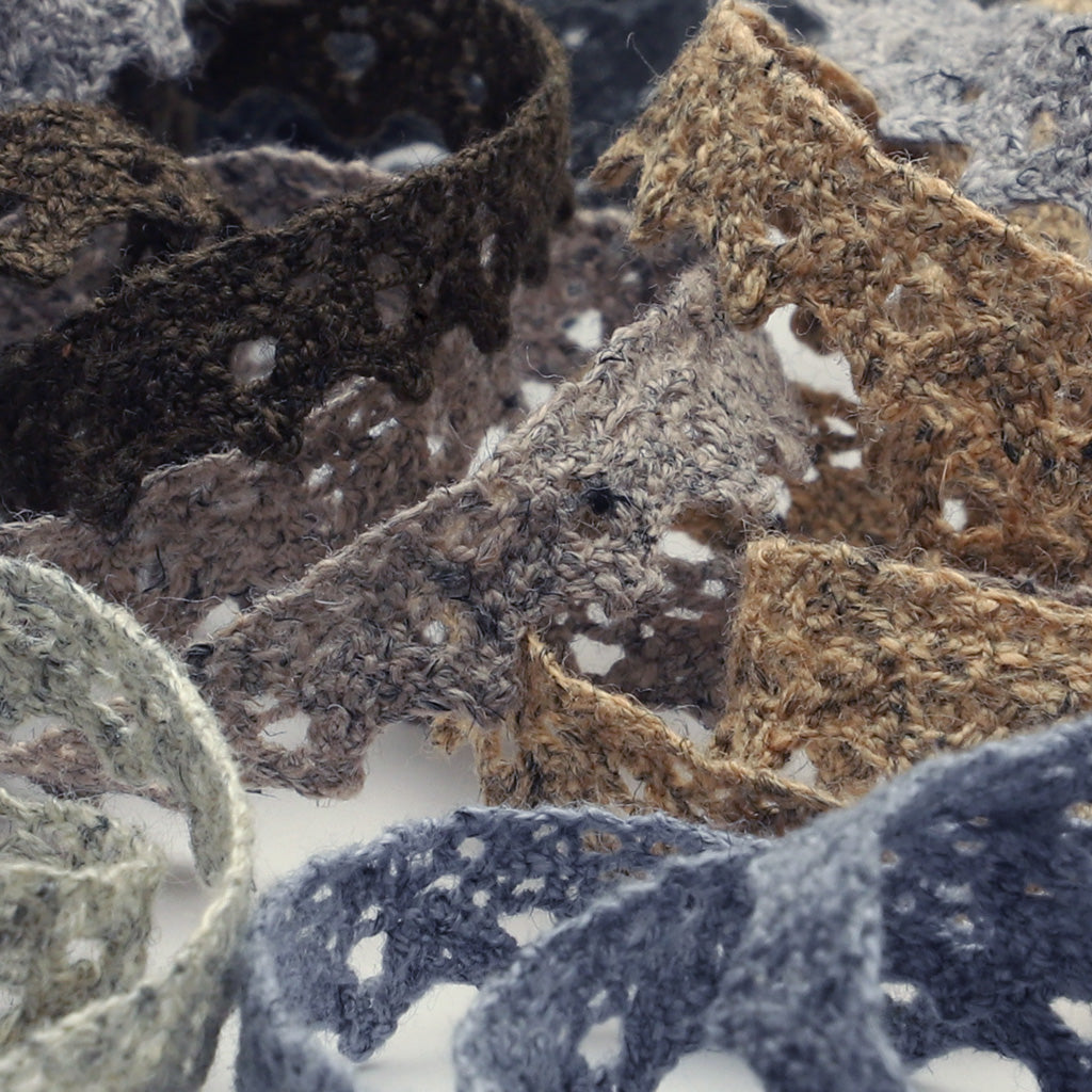 Melange Torchon Lace #12 Sand Beige