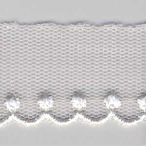 Embroidered Tulle Lace #48