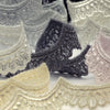 Embroidered Tulle Lace #158 Milk