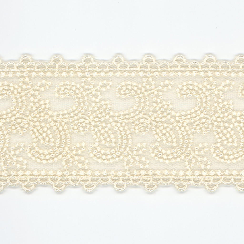 Embroidered Tulle Lace #158