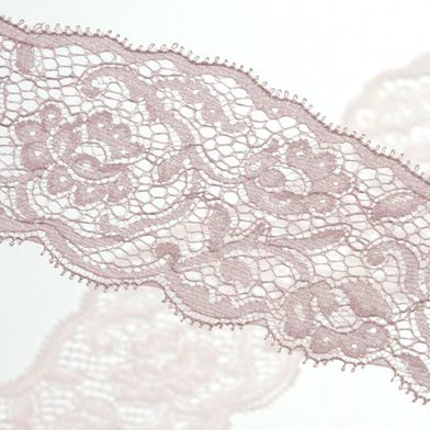 Leavers Trimming Lace #23 Blue Gray