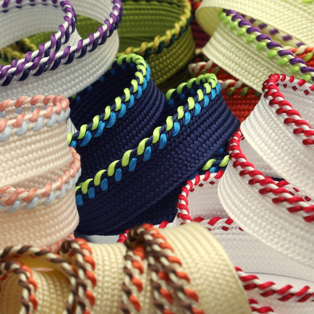 Mix Stitch Piping #31 Wine &amp; Bitter Orange &amp; Gold