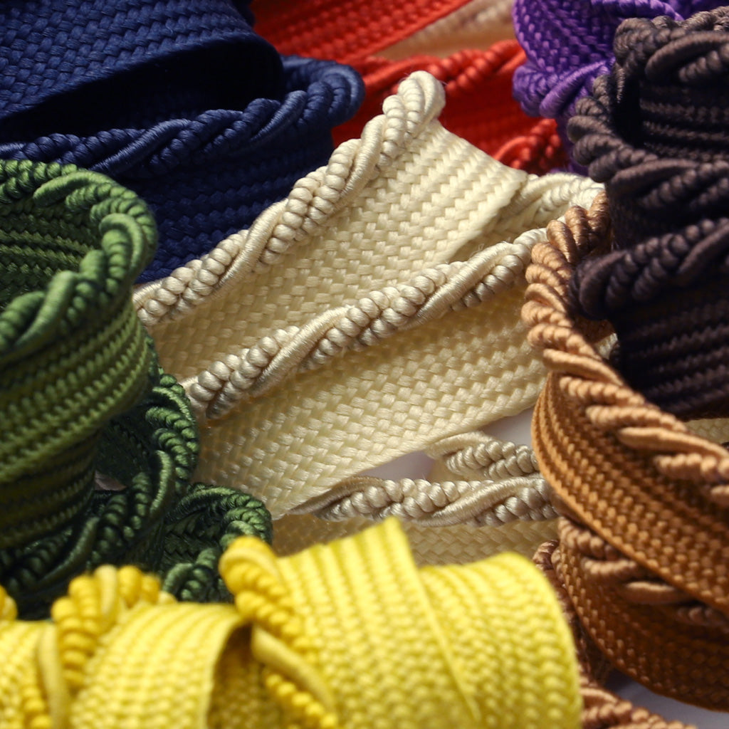 Bright Twill Piping #49 Charcoal