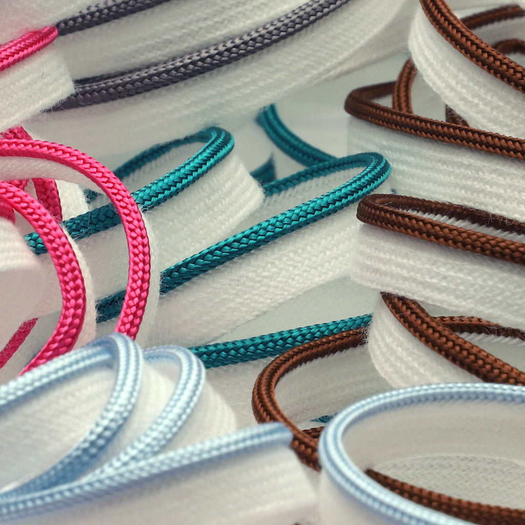 Bright Piping #8 Coffee Brown &amp; White