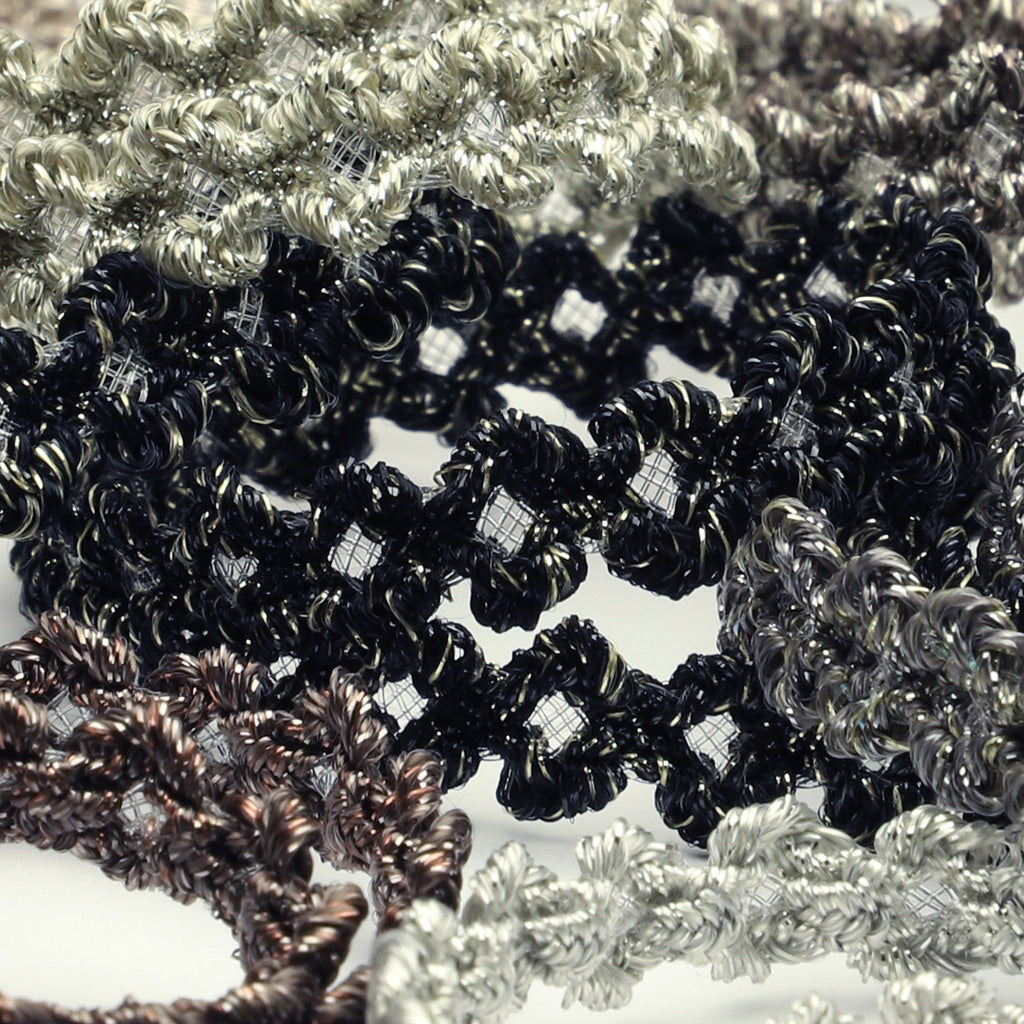 Antique Metallic Trimming Braid #2 Silver