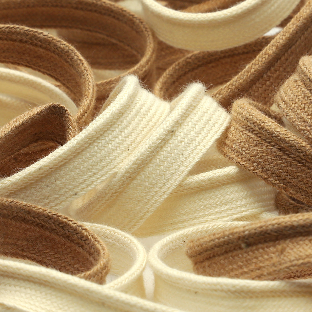 Organic Cotton Piping #1 Ecru (White)