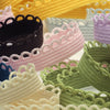 Knit Picot Stretch Tape #49 Charcoal