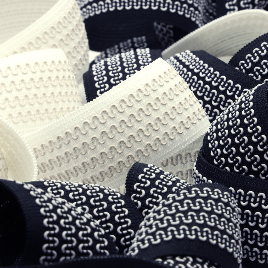 Non-Slip Knit Band #01 Black &amp; White