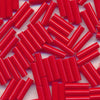 MIYUKI Bugle Seed Beads #408 Red (Opaque)