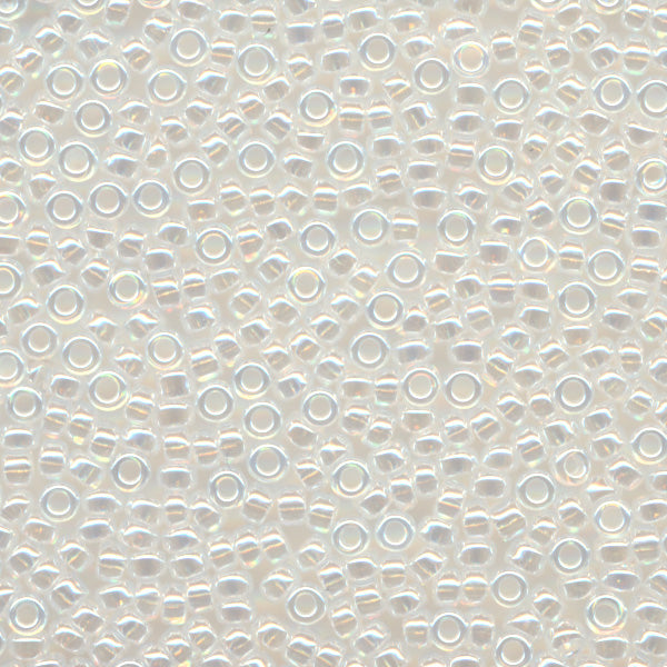 MIYUKI Round Rocaille Seed Beads #511 White (Ceylon)