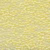 MIYUKI Round Rocaille Seed Beads #514 Light Lemon Ice (Ceylon)