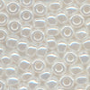 MIYUKI Round Rocaille Seed Beads #511 White (Ceylon)