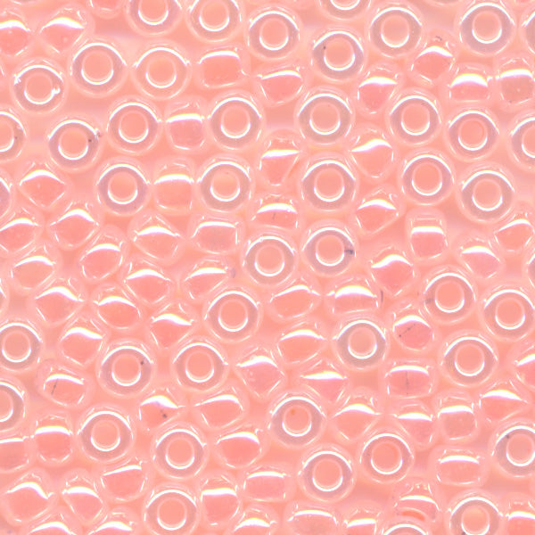 MIYUKI Round Rocaille Seed Beads #517 Baby Pink (Ceylon)