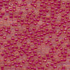 MIYUKI Round Rocaille Seed Beads #363 Light Cranberry Lined Golden Brown (Inside Color)