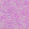 MIYUKI Round Rocaille Seed Beads #222 Lavender Lined Crystal (Inside Color Luster)