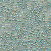 MIYUKI Round Rocaille Seed Beads #263 Seafoam Lined Crystal (Inside Color Rainbow)