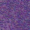 MIYUKI Round Rocaille Seed Beads #356 Purple Lined Light Amethyst (Inside Color Rainbow)