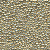 MIYUKI Round Rocaille Seed Beads #4201 Silver (Duracoat Galvanize)
