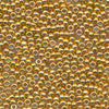 MIYUKI Round Rocaille Seed Beads #4202 Gold (Duracoat Galvanize)
