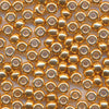 MIYUKI Round Rocaille Seed Beads #182 Dyed Gold (Galvanize)