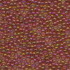 MIYUKI Round Rocaille Seed Beads #301 Crystal AB (Gold Luster)