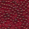 MIYUKI Round Rocaille Seed Beads #304 Red (Gold Luster)