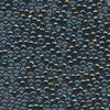 MIYUKI Round Rocaille Seed Beads #451 Gunmetal (Metallic)